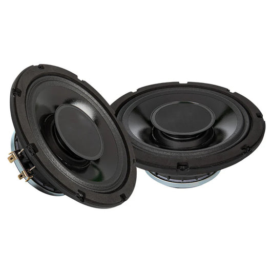Precision Power HTW.654 Weather Resistant 4 Ohm Horn-Loaded Speakers for 1998-2023 Harley Davidson Motorcycles