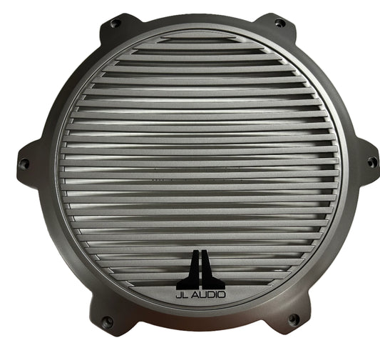 JL Audio Marine M7 12 inch Subwoofer Grille Classic Gray Metallic