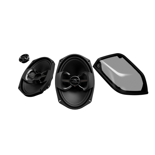 Infinity 900X Kappa Perfect Series Speakers for Harley-Davidson® motorcycles