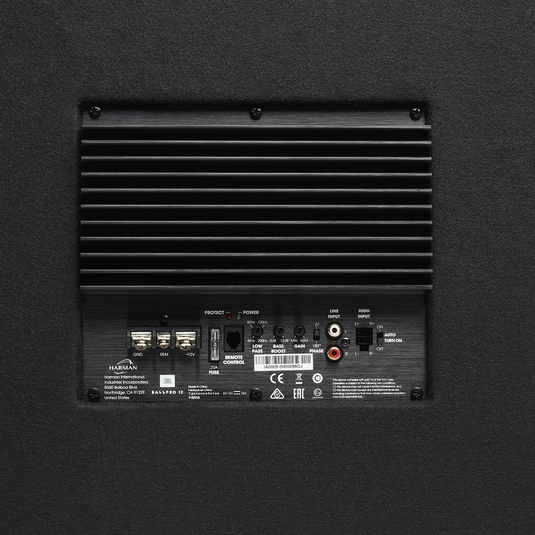 JBL BassPro 12 Car Audio Powered Subwoofer System 12-Inch 300mm