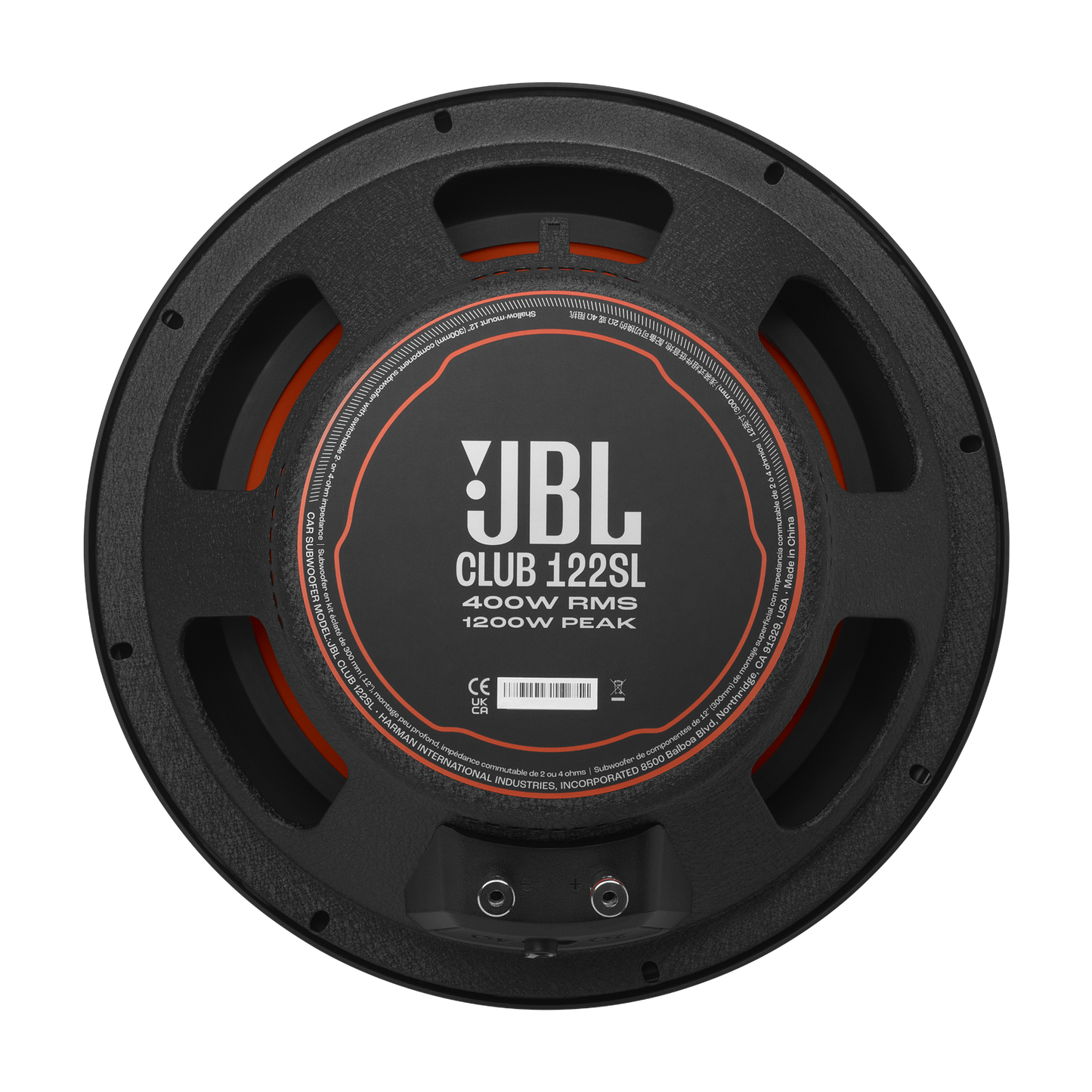 JBL Club Subwoofers 122SL