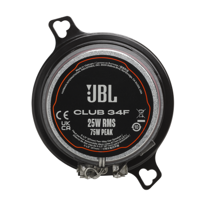 JBL Club 34F car speaker with specifications