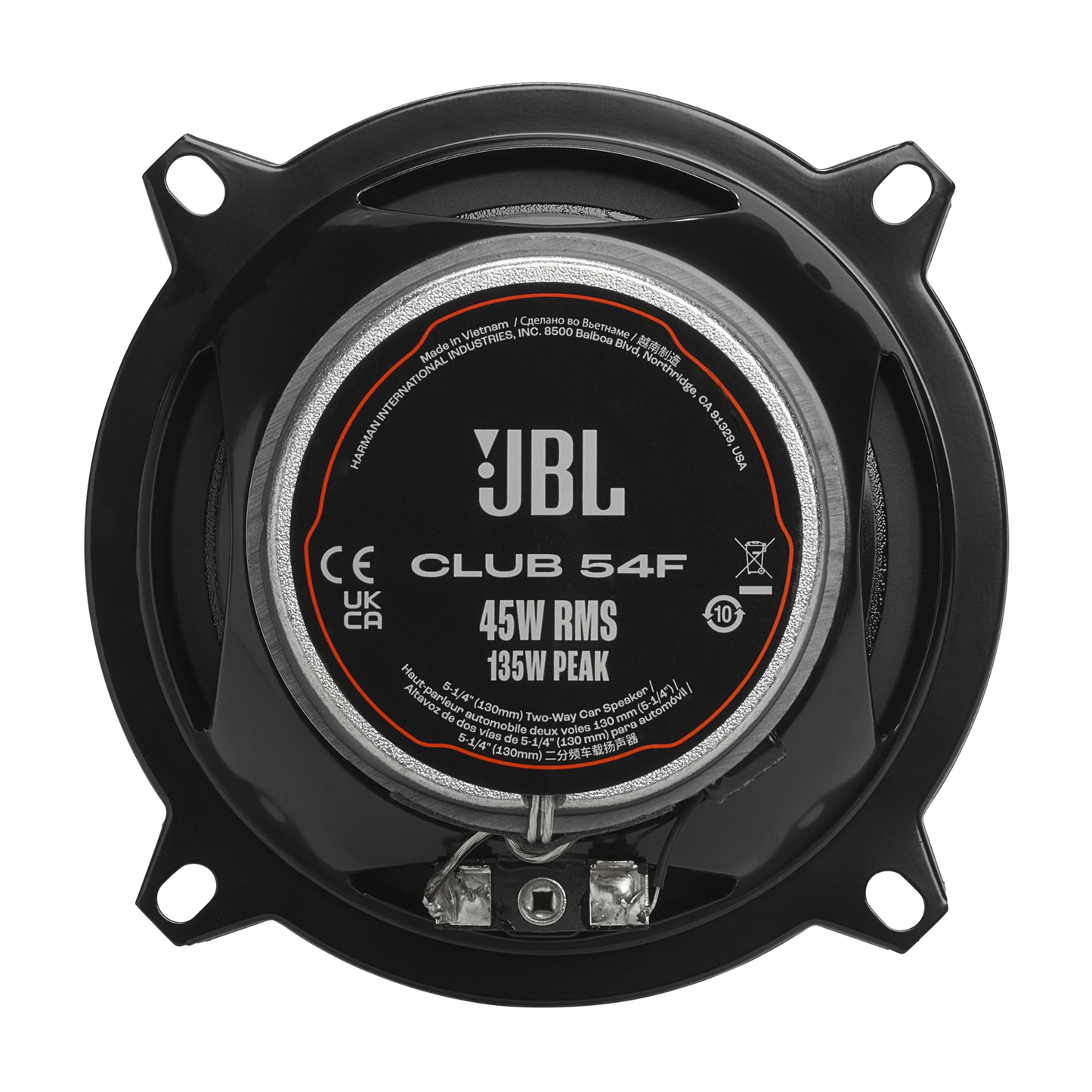 JBL Club 54F speaker with specifications