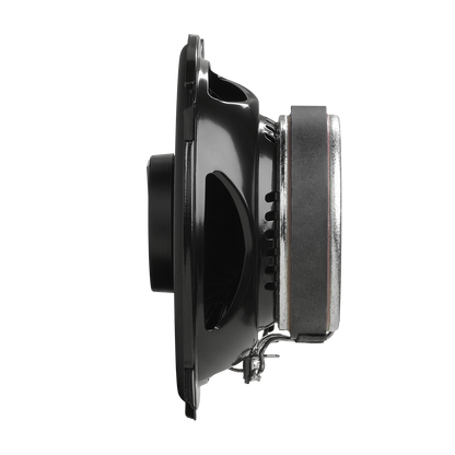Side view of a car speaker 