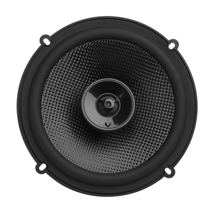 Car speaker with a textured grill