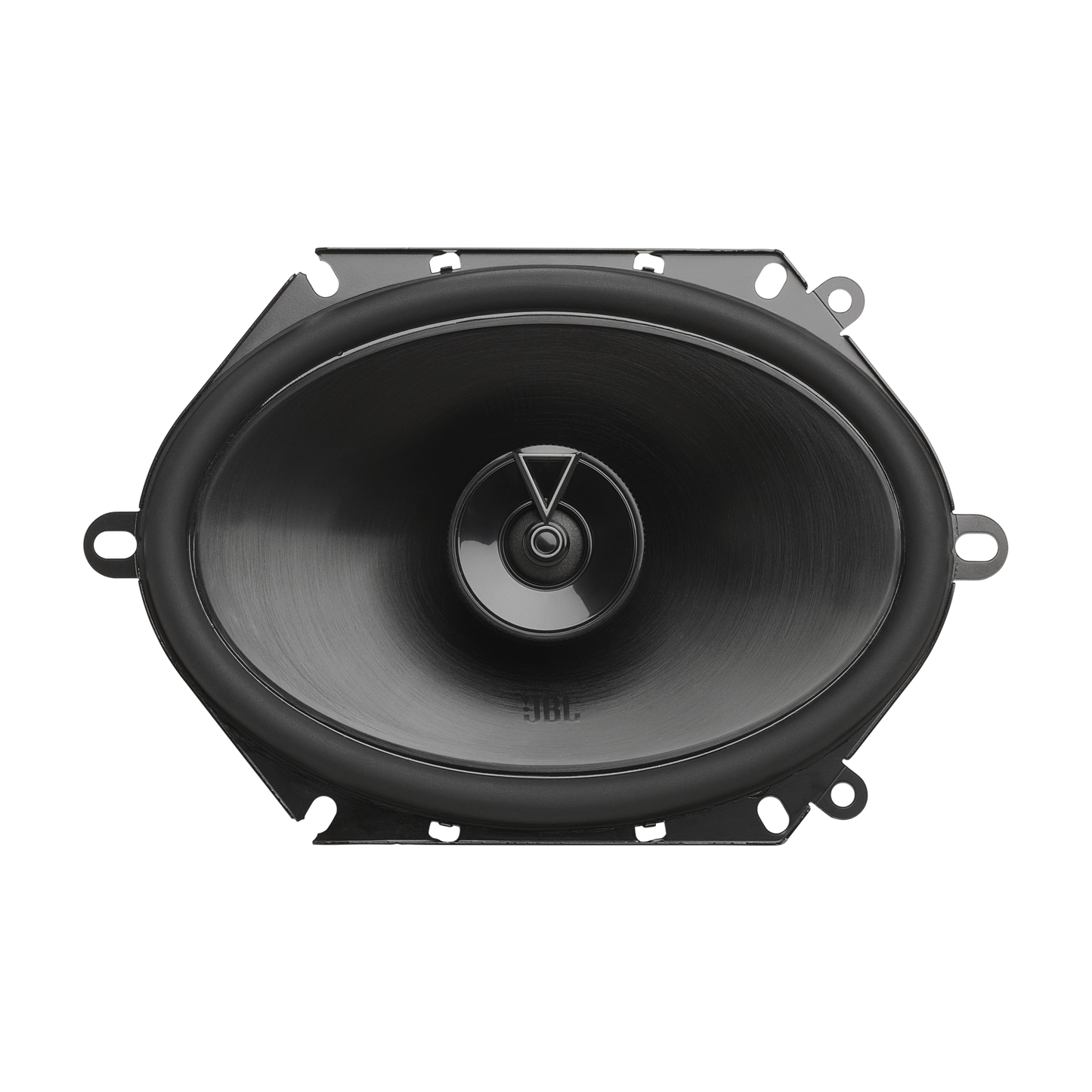 Car speaker with JBL logo 