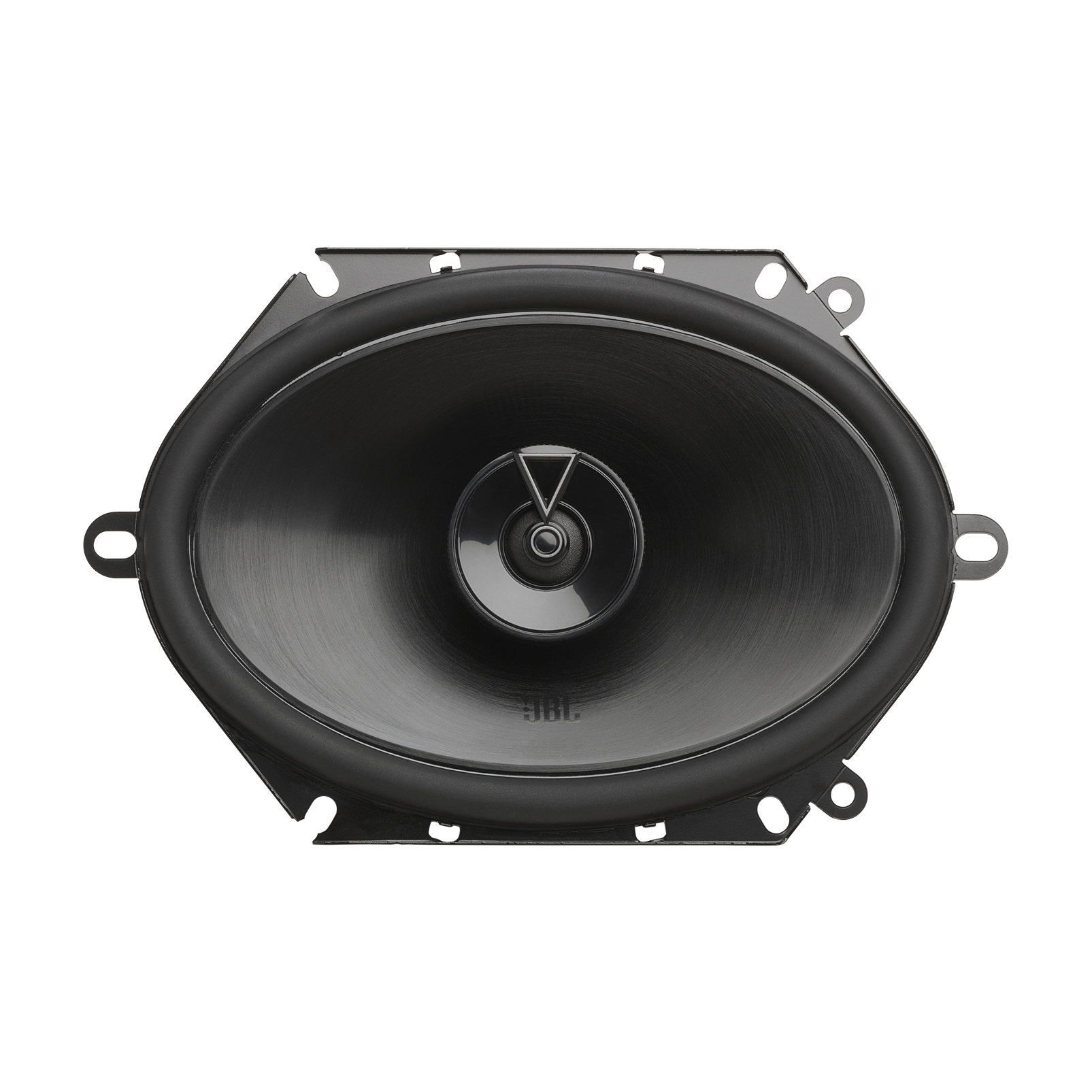 Car speaker with JBL logo 