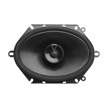 Car speaker with JBL logo 