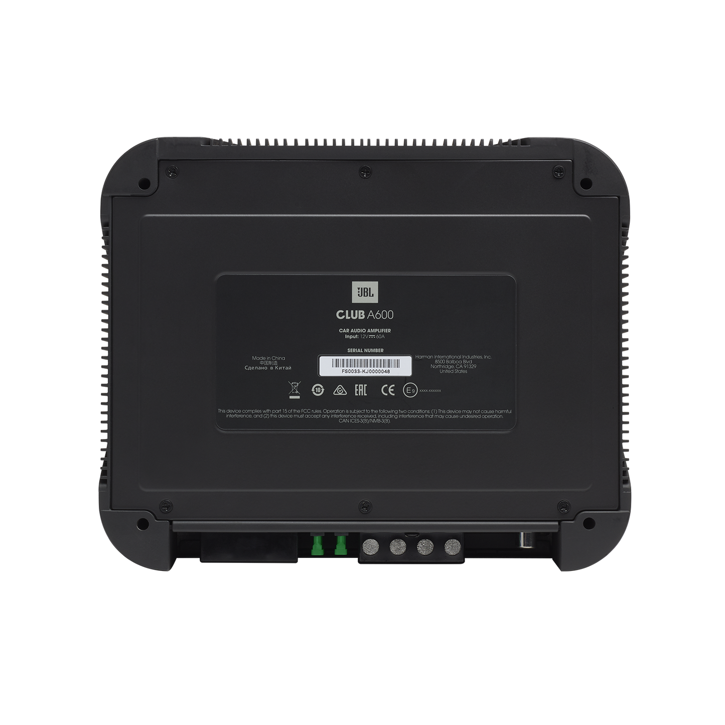 JBL Amplifier Club A600