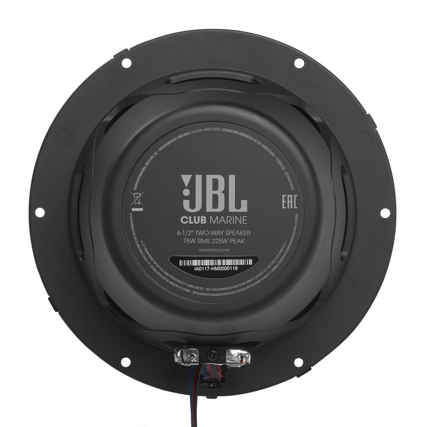 JBL Club Marine 6-1/2" Two-Way Speaker