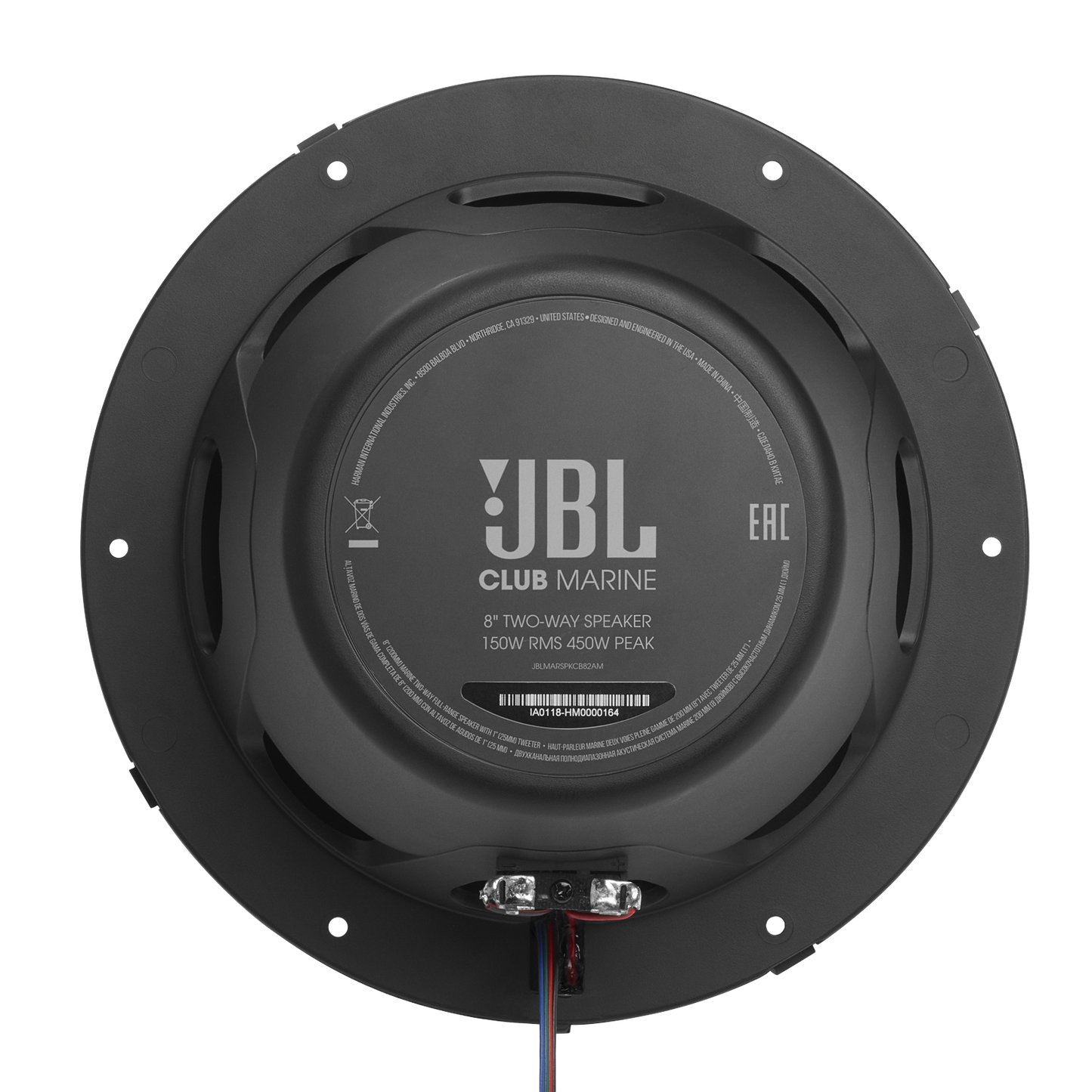 JBL Club Marine 8" Two-Way Speaker