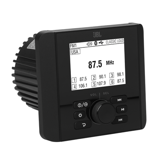 JBL Marine Stereo JAM3000 Headunit