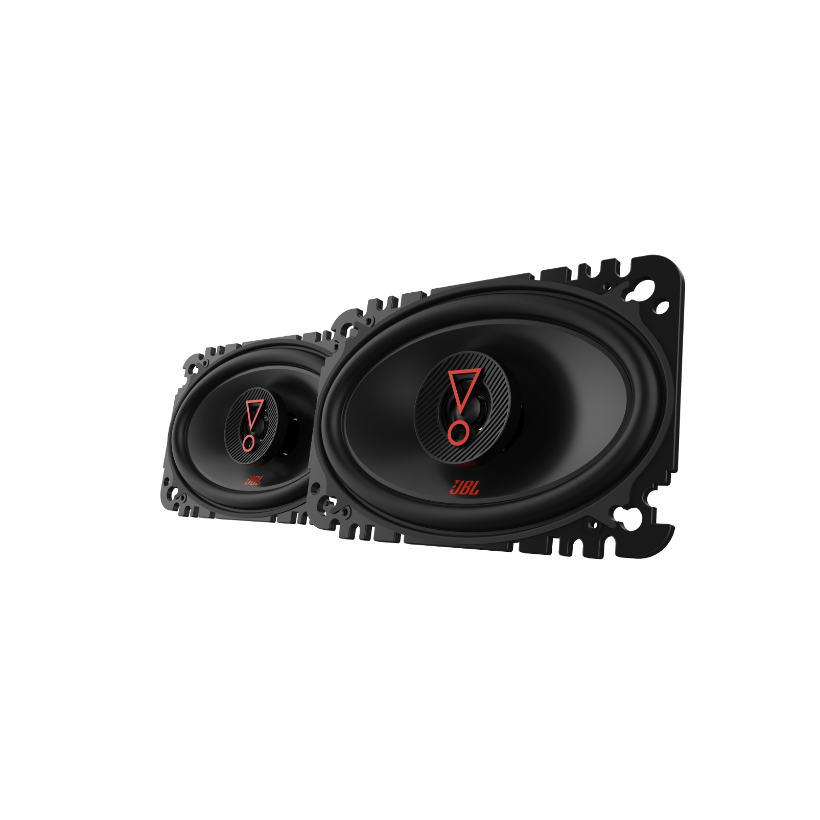Pair of car speakers with JBL logo