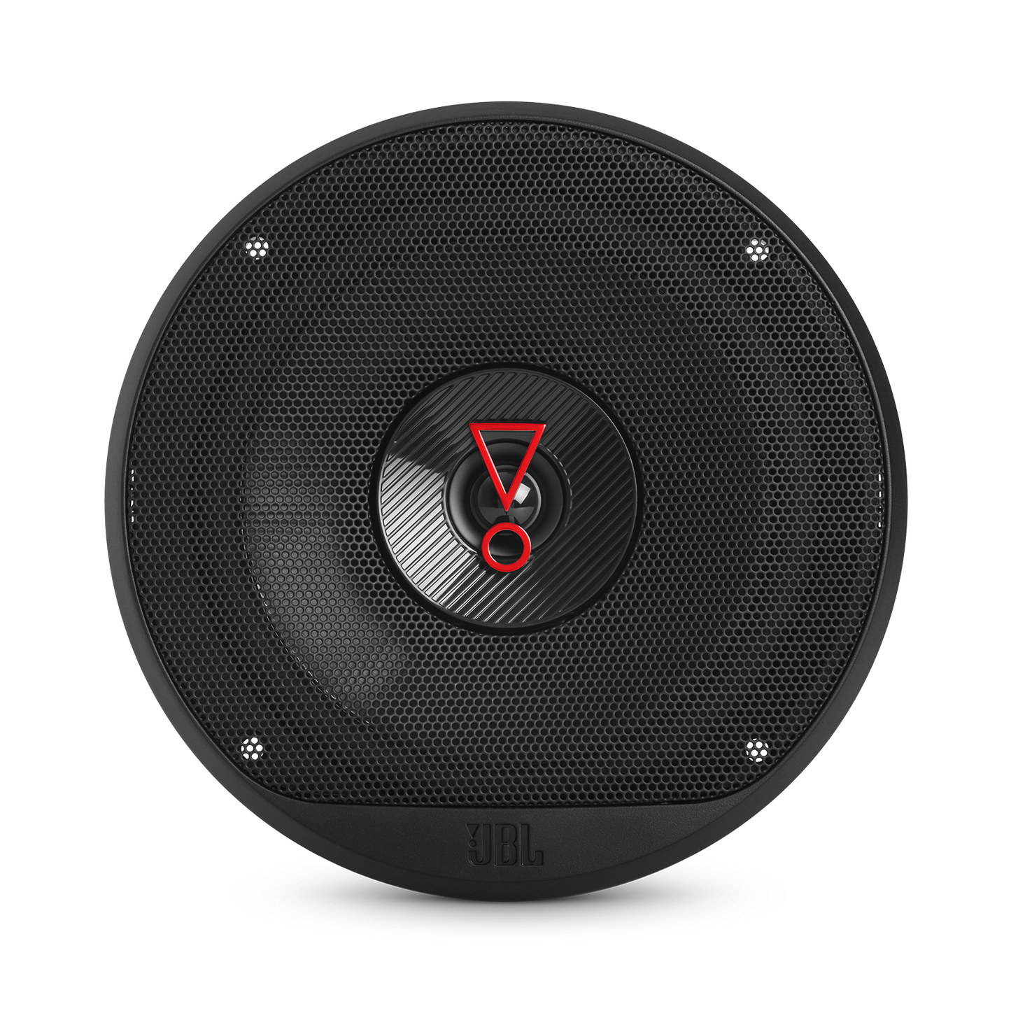 Black speaker with JBL logo