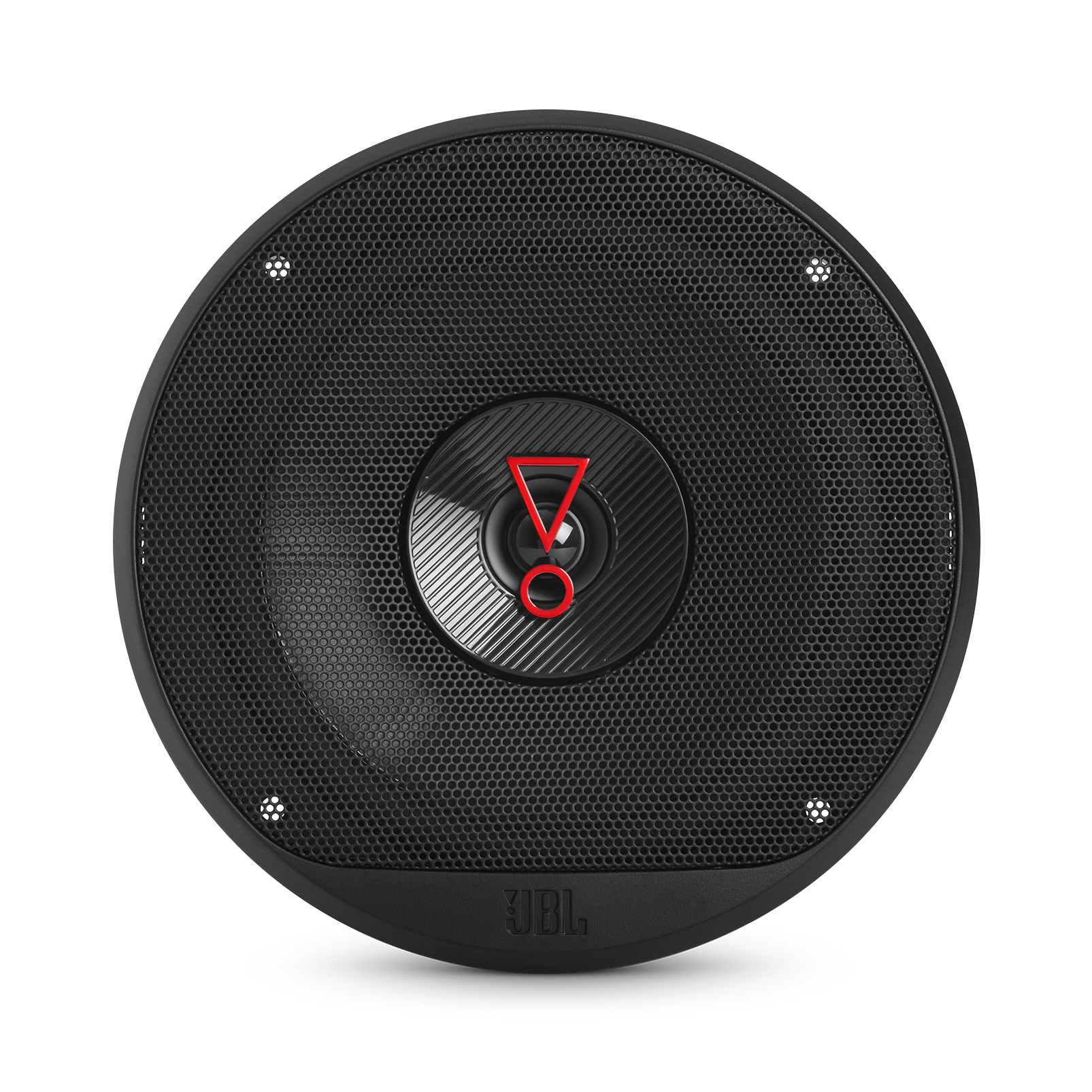 Black speaker with JBL logo