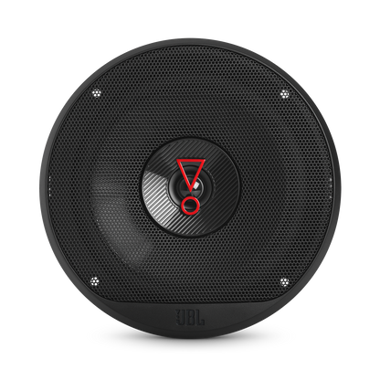 Black speaker with JBL logo
