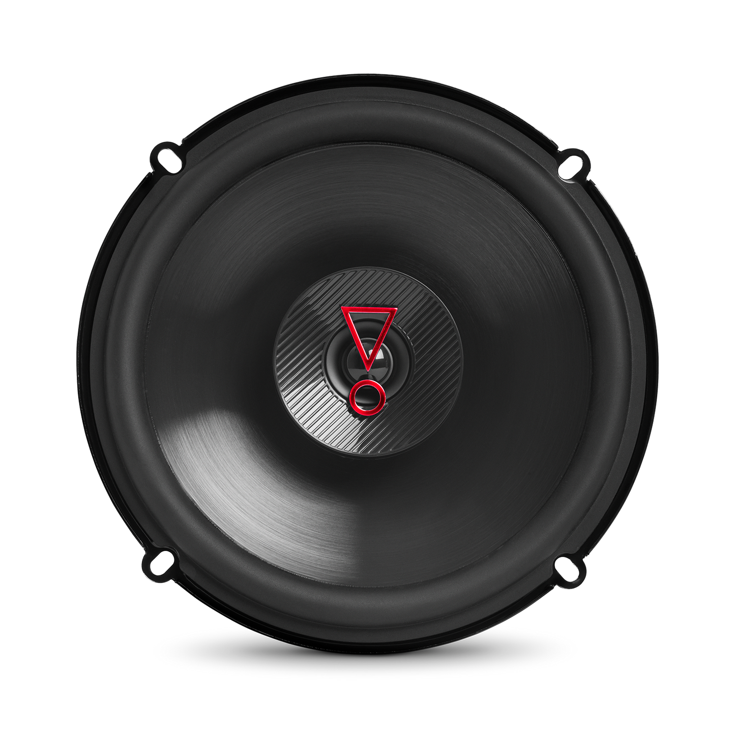 Car speaker with brand logo