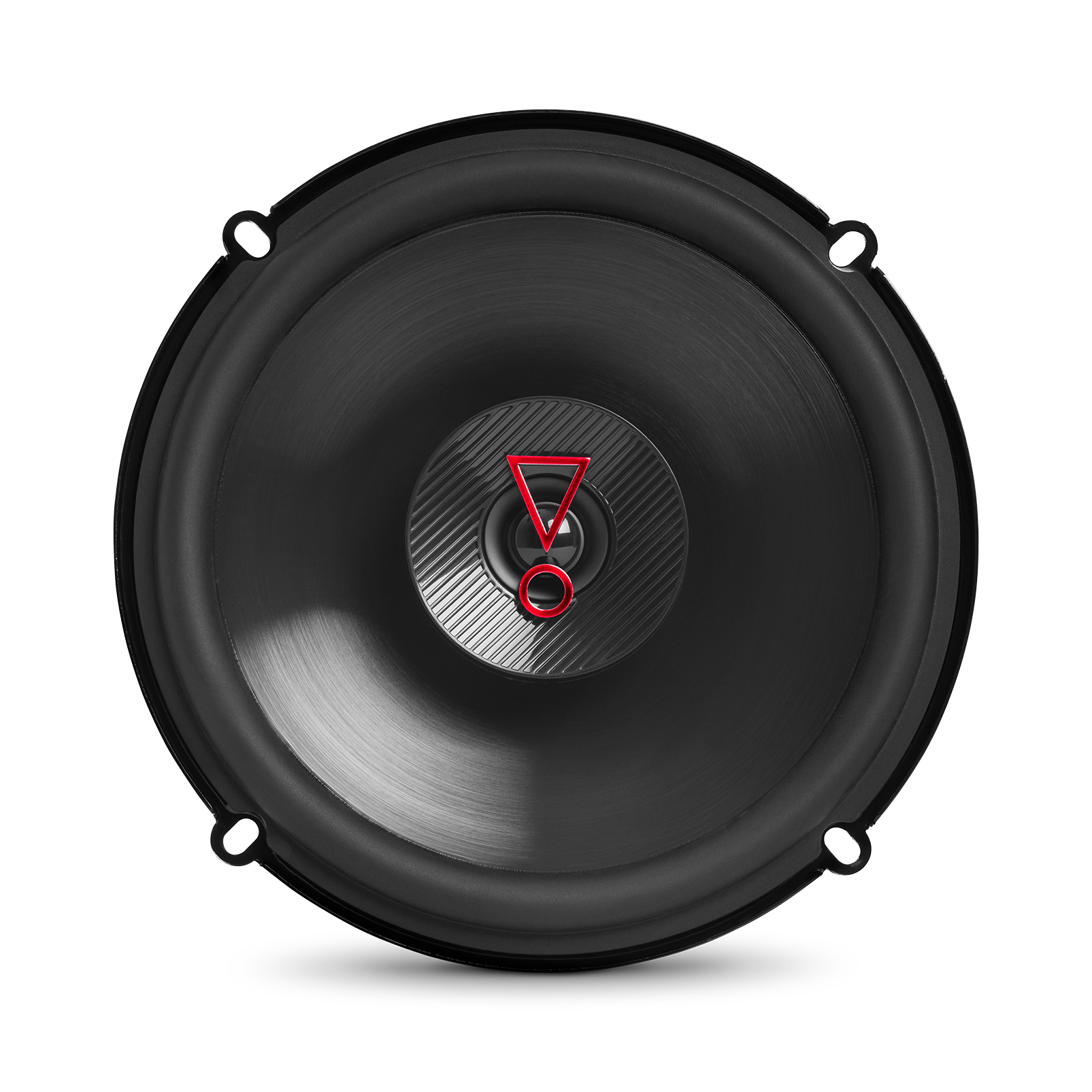 Car speaker with brand logo