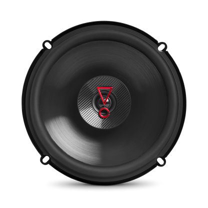 Car speaker with brand logo