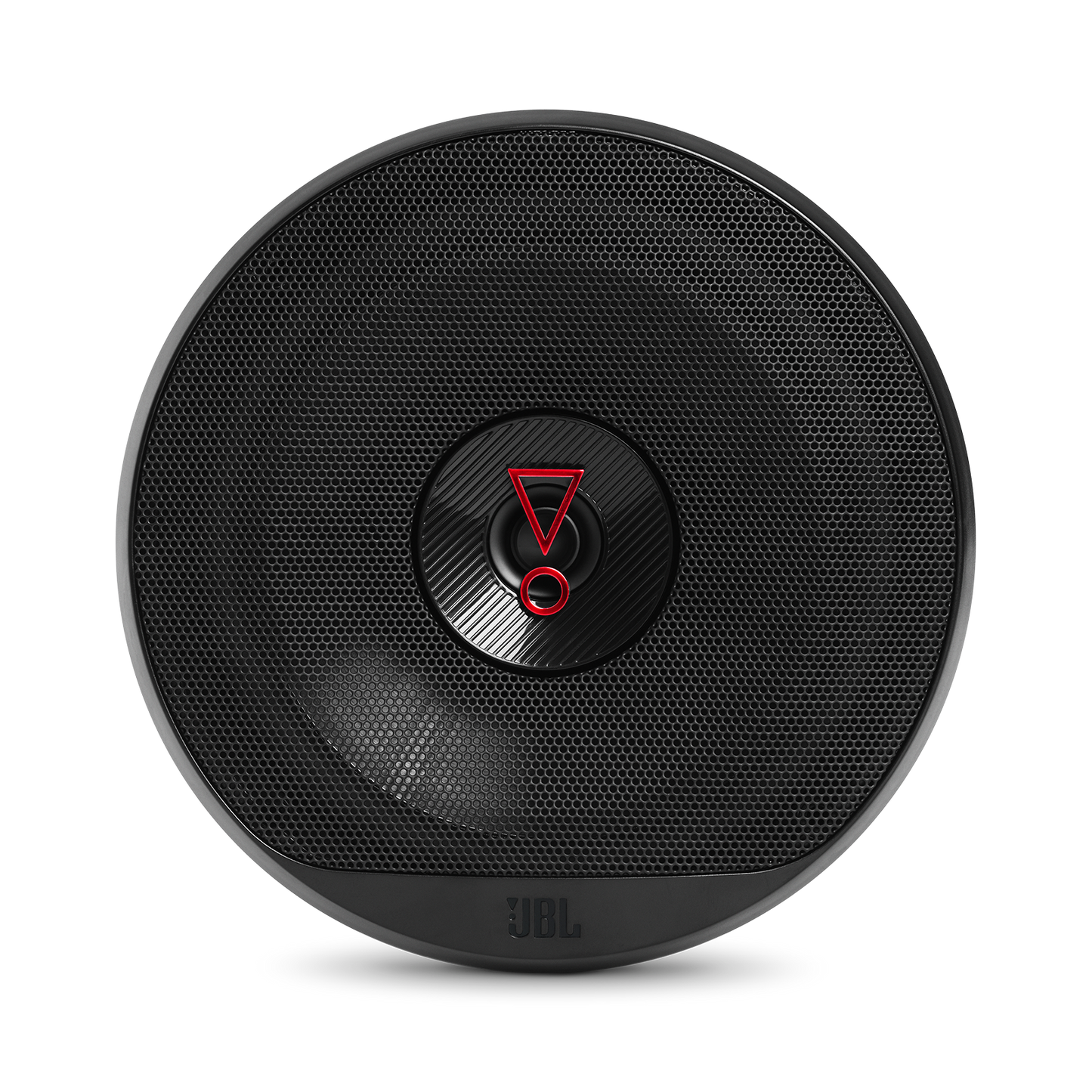 Black speaker with JBL logo