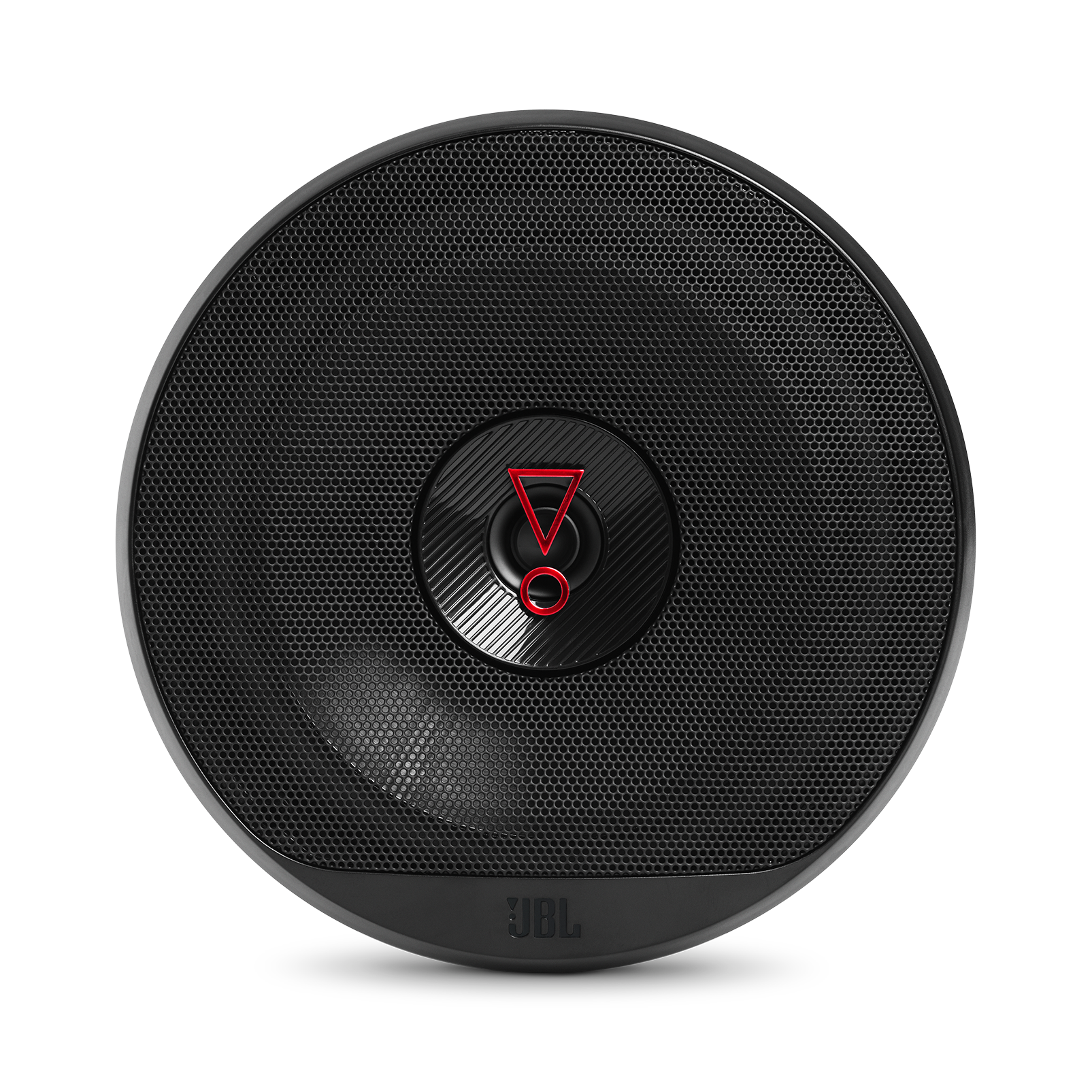 Black speaker with JBL logo
