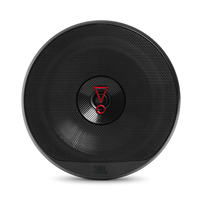 Black speaker with JBL logo