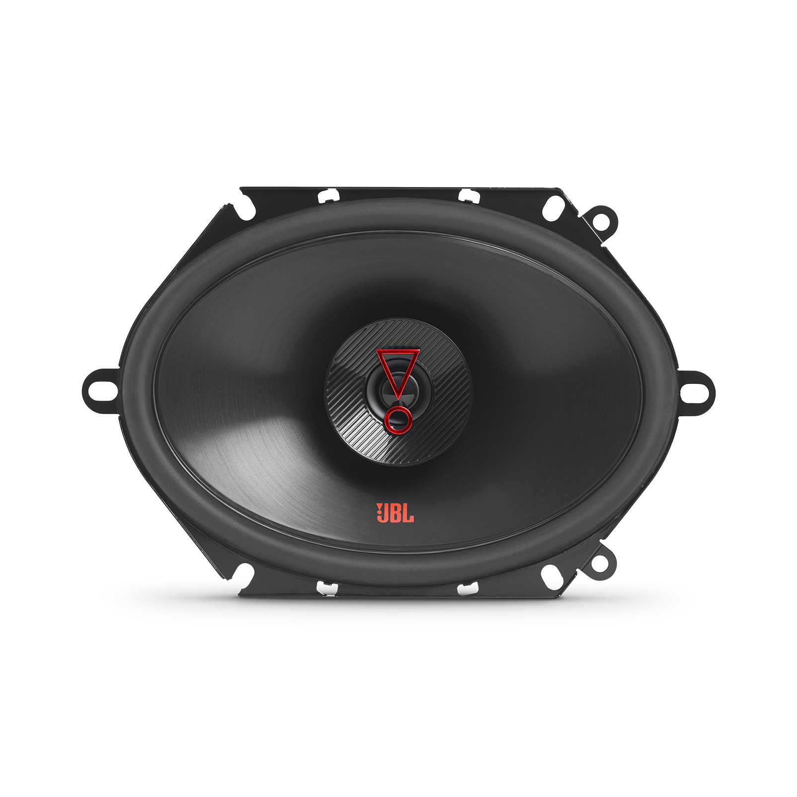 Car speaker with JBL logo