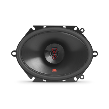 Car speaker with JBL logo