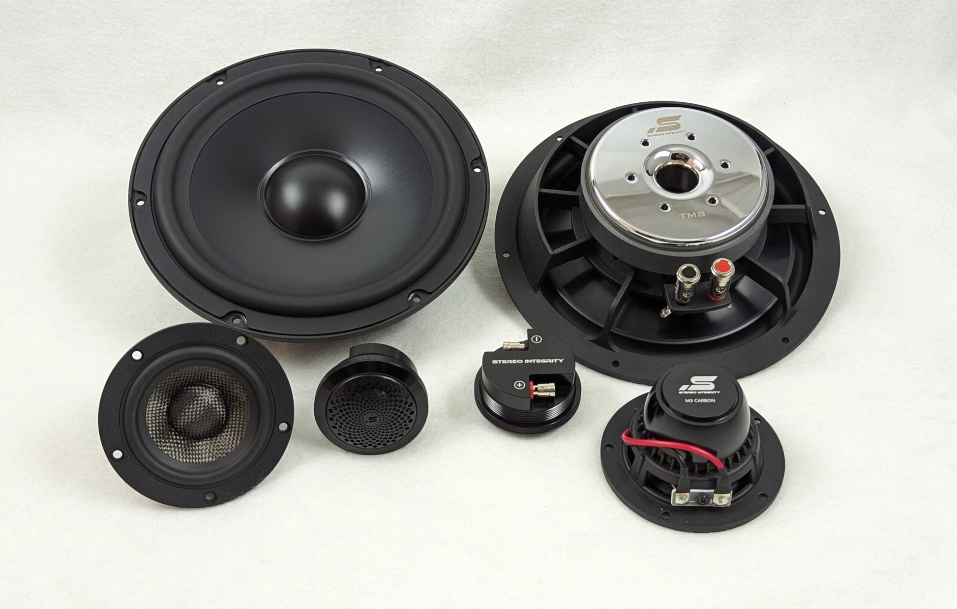 Stereo Integrity M25 M3 TM8 Elite 3-Way Car Component Speaker System