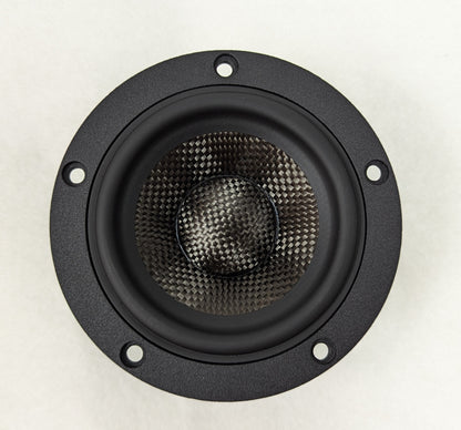 Stereo Integrity M3 Carbon 3.5-inch Wideband Midrange Loudspeaker Pair for Premium Audio