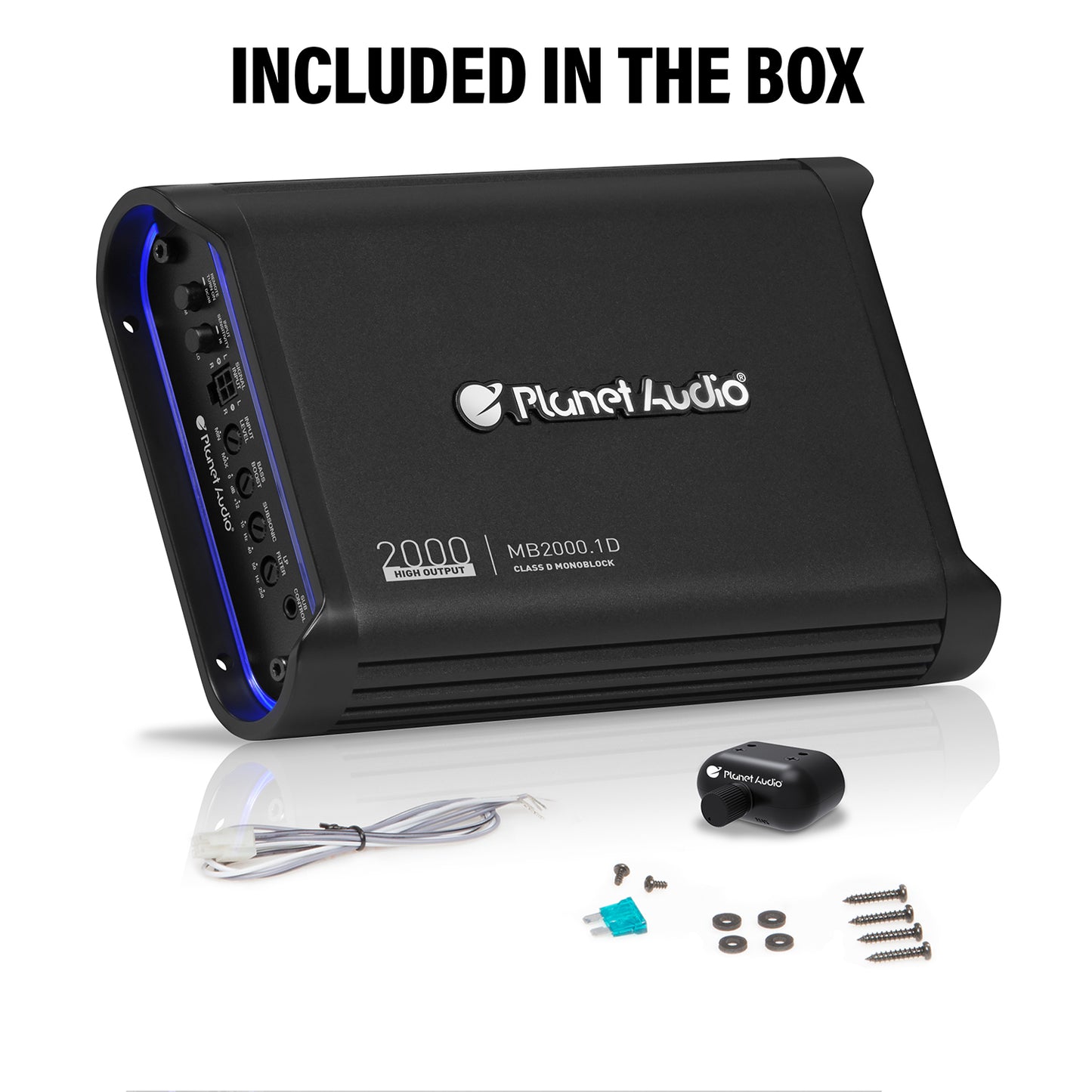 Planet Audio MB2000.1D Mono Amplifier