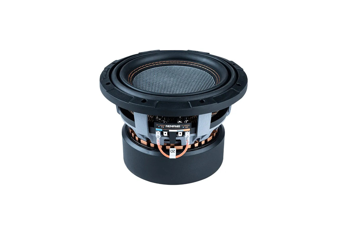 Memphis Audio MJM812 8" MOJO Mini 900W RMS Subwoofer FLEX