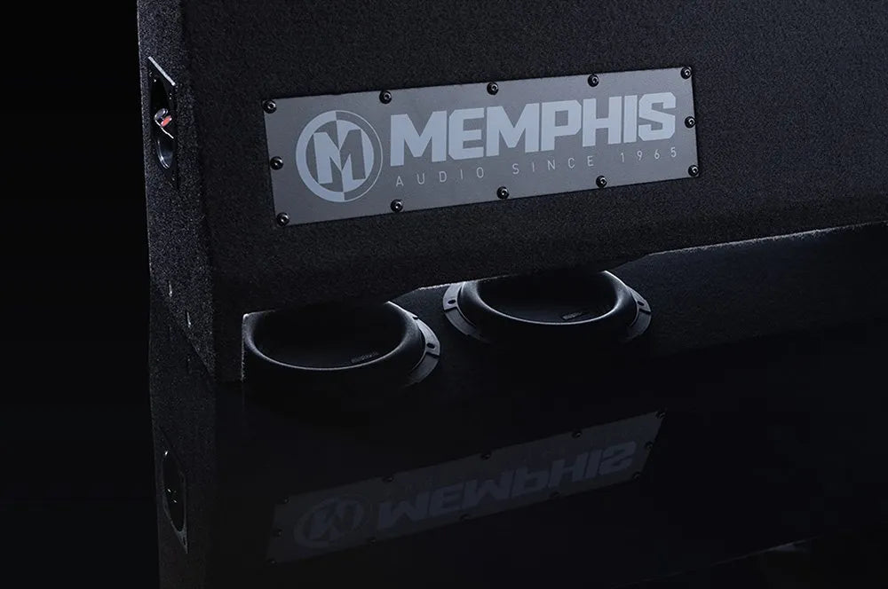Memphis Audio Mojo Mini Dual 6.5 Inch Truck Subwoofer Enclosure