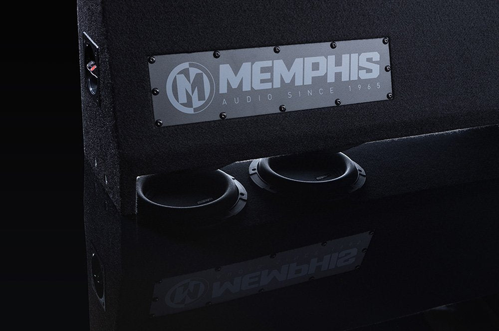 Memphis Audio Mojo Mini Dual 6.5 Inch Truck Subwoofer Enclosure
