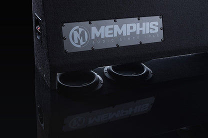 Memphis Audio Mojo Mini Dual 6.5 Inch Truck Subwoofer Enclosure