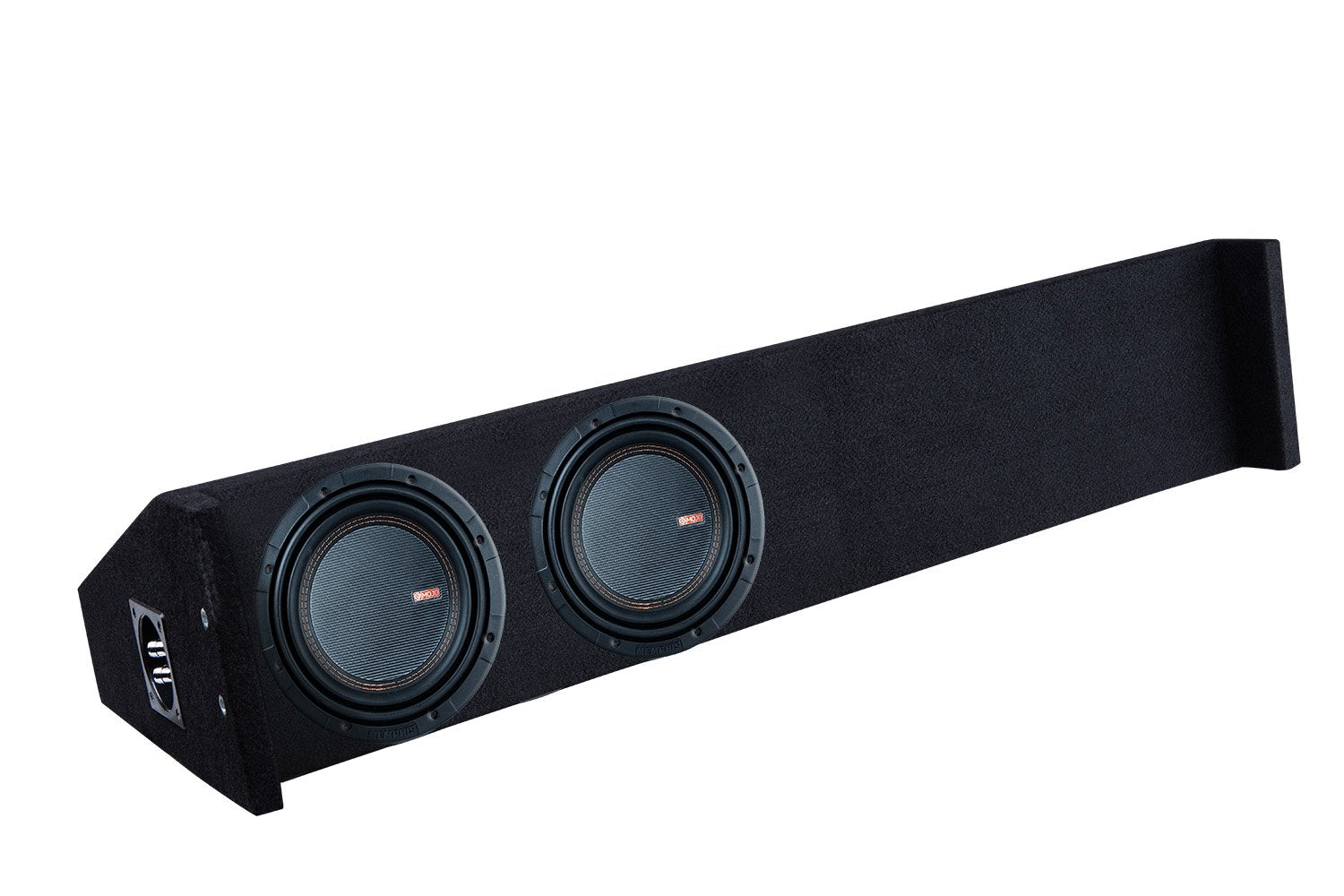 Memphis Audio Mojo Mini Dual 6.5 Inch Truck Subwoofer Enclosure