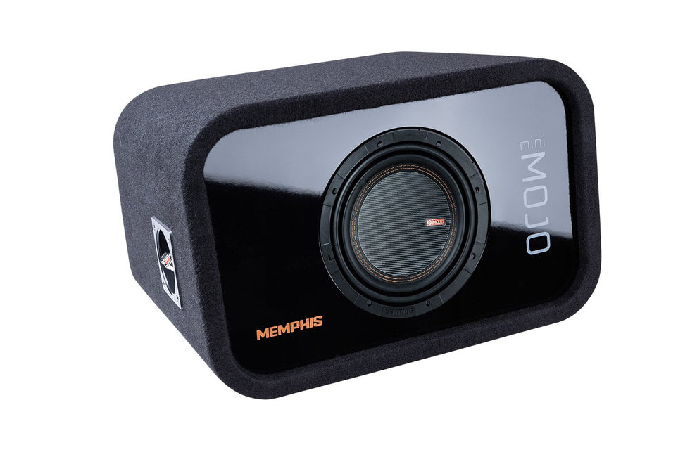 Memphis MJME8S1V2 Mini Mojo Single 8 Inch Ported Subwoofer Enclosure