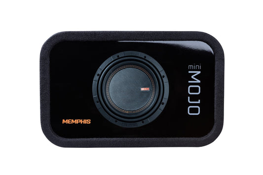 Memphis Audio Mini Mojo Single 8 Inch Ported Subwoofer Enclosure