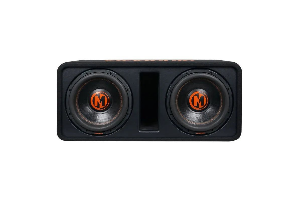 Memphis Audio MOJO Pro Dual 12 Inch 1500W Loaded Enclosure