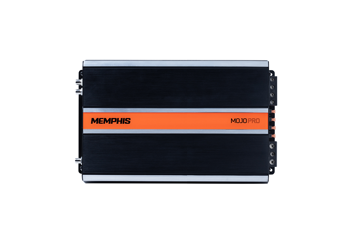 Memphis Car Audio MJP2000.1 MOJO Pro 2000W 1-Ohm Monoblock Amplifier for Powerful Bass