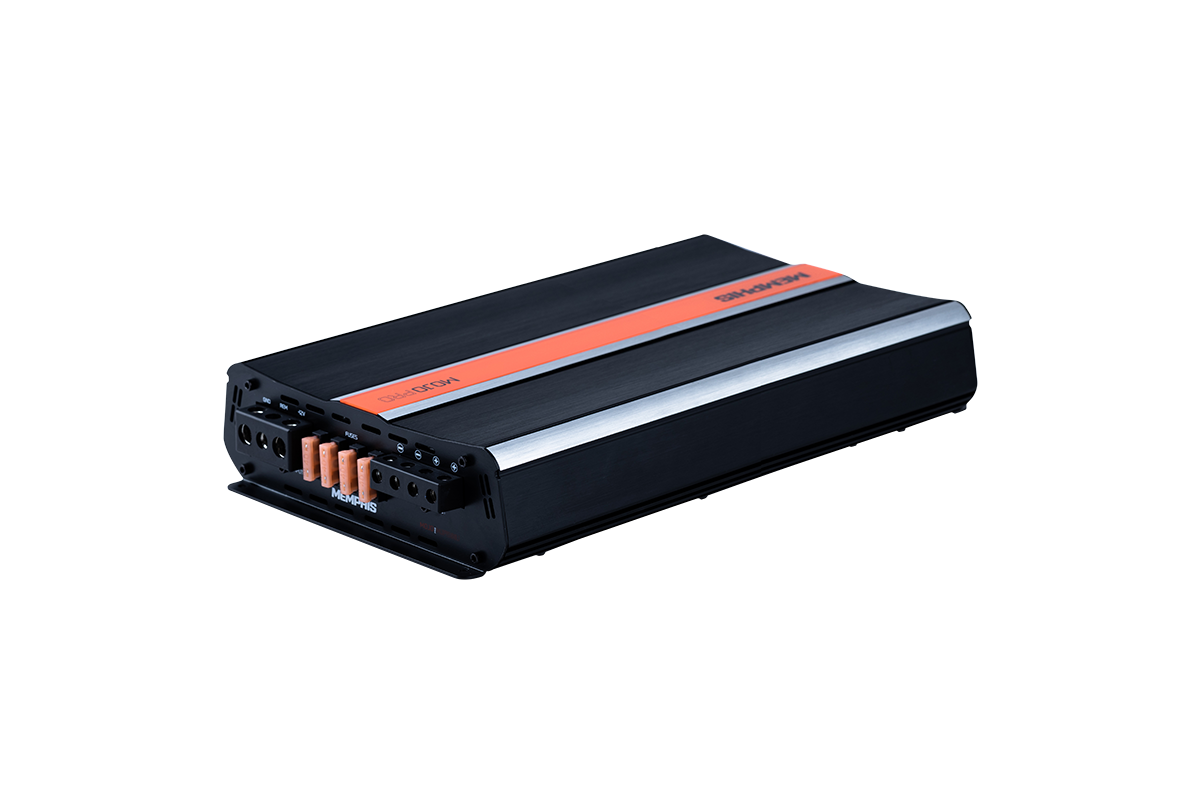Memphis Car Audio MJP2000.1 MOJO Pro 2000W 1-Ohm Monoblock Amplifier for Powerful Bass
