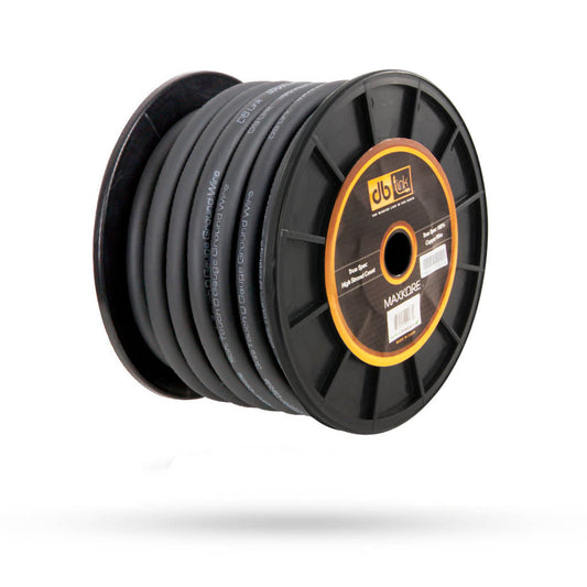 DB Drive MKPW4BK100 : 4 Gauge Black 100 ft. Maxkore Soft Touch Power Wire Roll