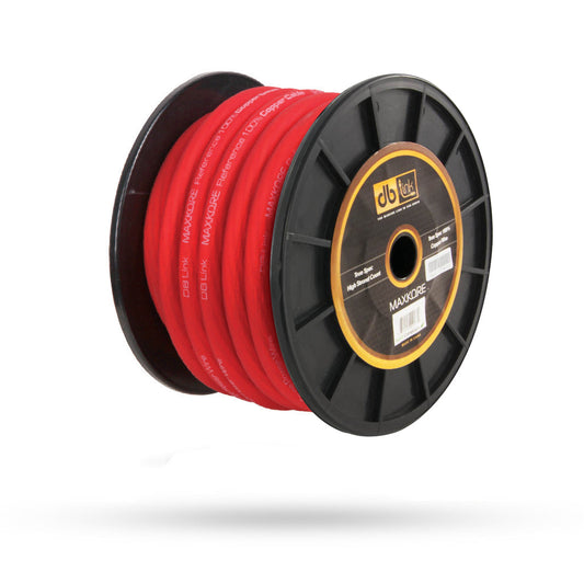 DB Drive MKPW4R100 : 4 Gauge Red 100 ft. Maxkore Soft Touch Power Wire Roll