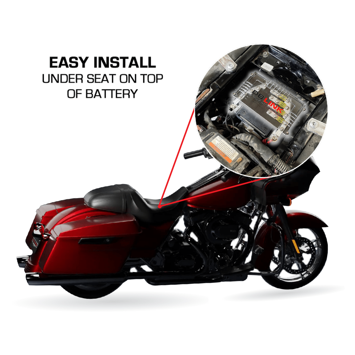 DB Drive PSMANL4 : Powersport 4-Way Mini ANL Fuse Holder