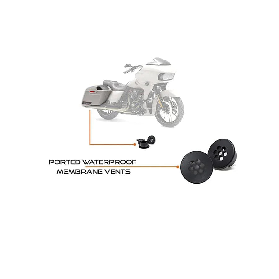 Precision Power HD13.SBWL Clutch Side (Left) Harley Davidson® ‘98-‘13 Subwoofer & Amplifier (Sold Individually)