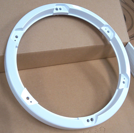 JL Audio M6-10STR-C-GW-RP 10" Classic Glossy White Marine Subwoofer Trim Ring Replacement Part