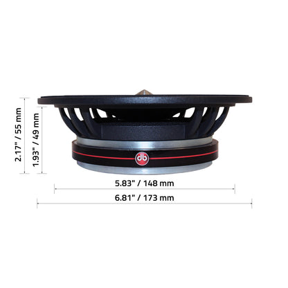 DB Drive P3 6K : 6.5 in. PRO Audio Component Kit