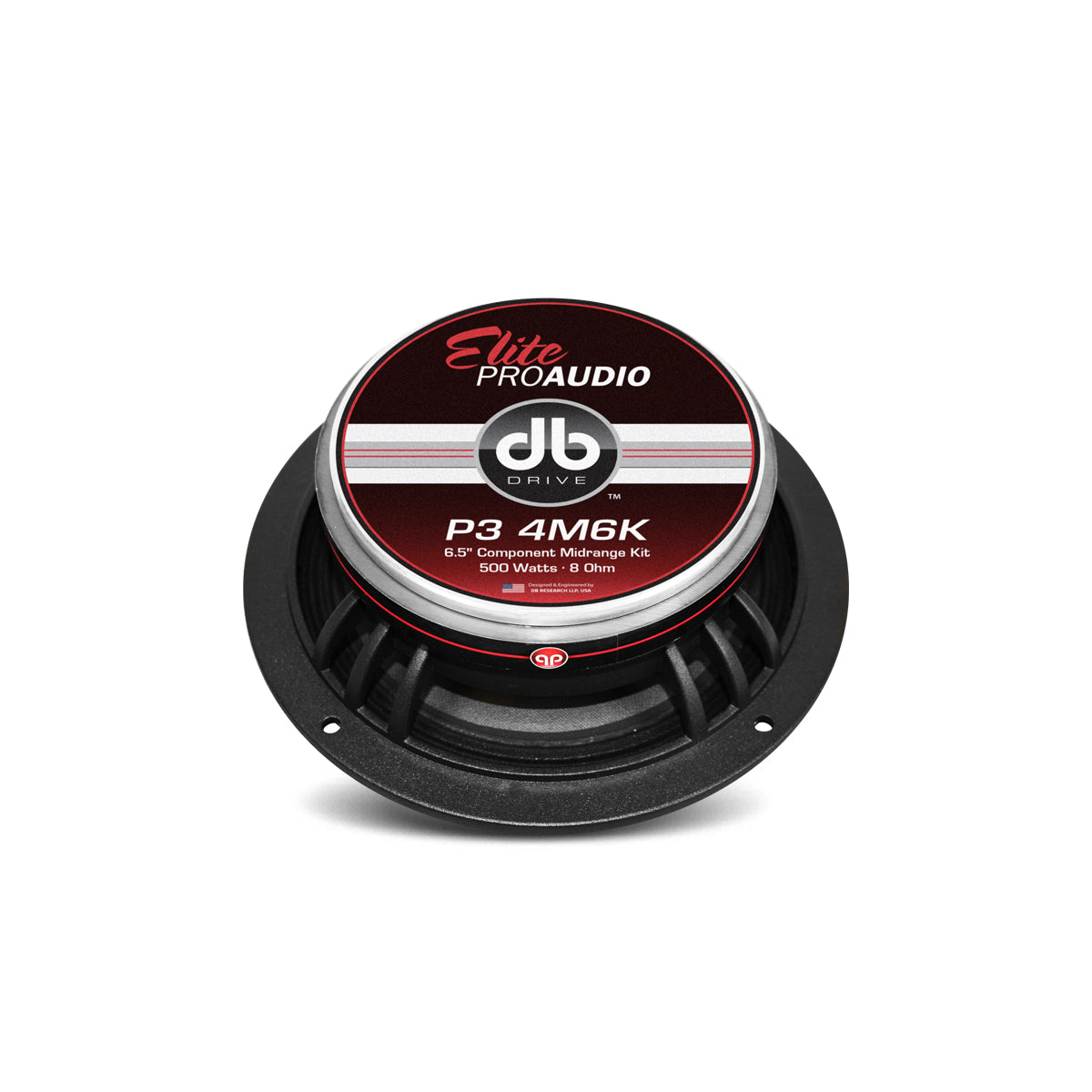 DB Drive P3 4M6K : 6.5 in. 4- Midrange/ 2-Tweeter Component Kit