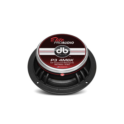 DB Drive P3 4M6K : 6.5 in. 4- Midrange/ 2-Tweeter Component Kit