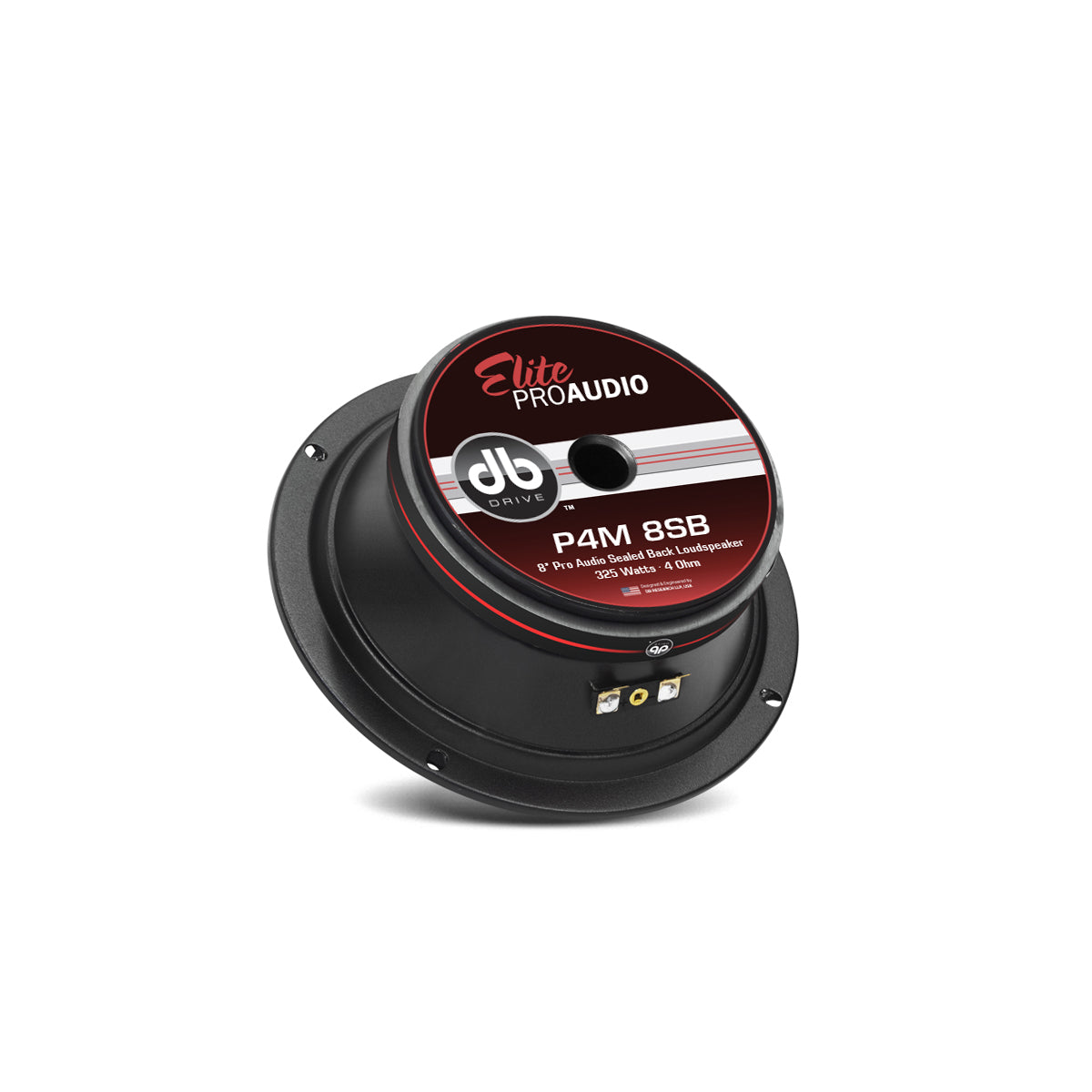DB Drive P4M 8SB : 8 in. PRO Audio Sealed Back Midrange